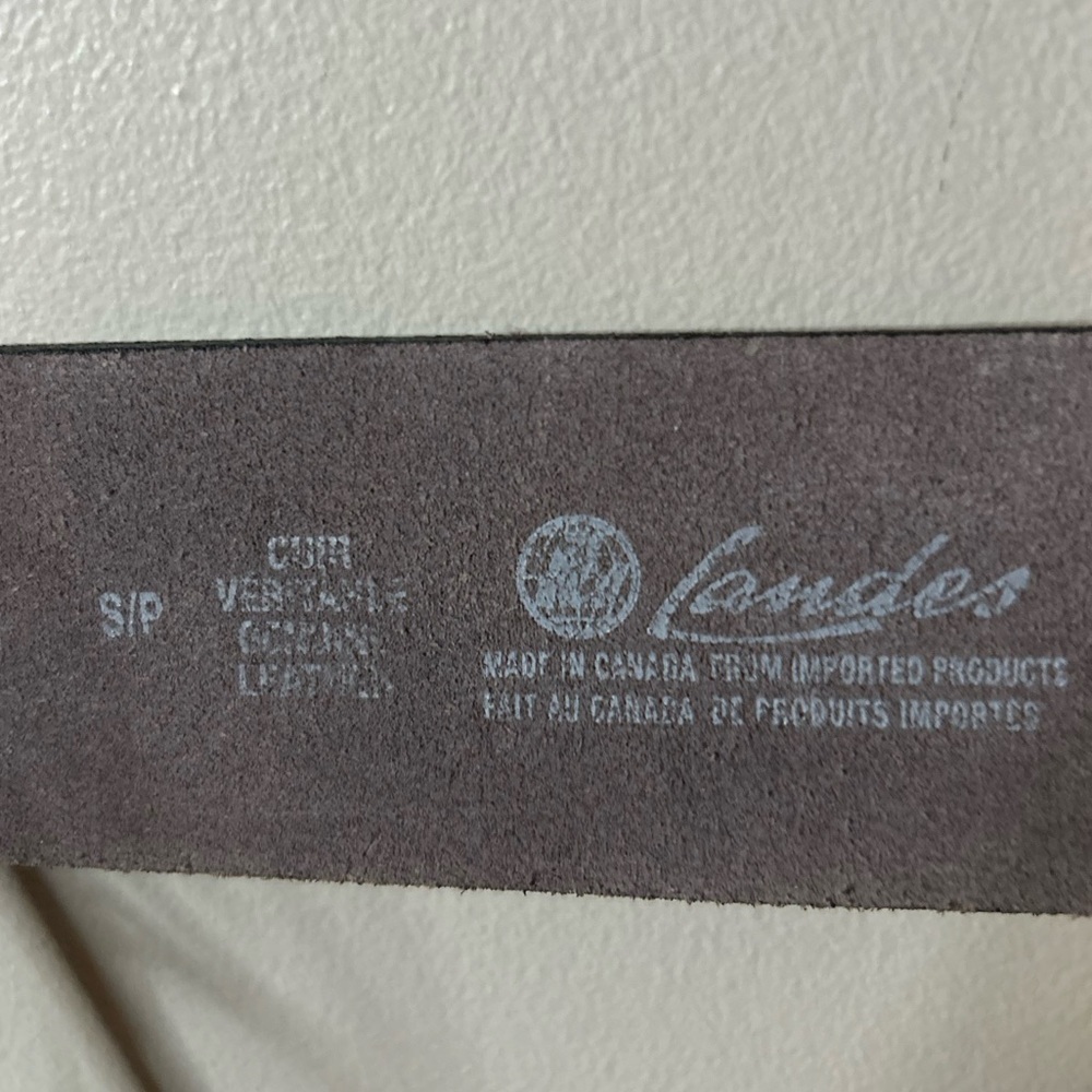 Leather belt - Picture 7 of 11